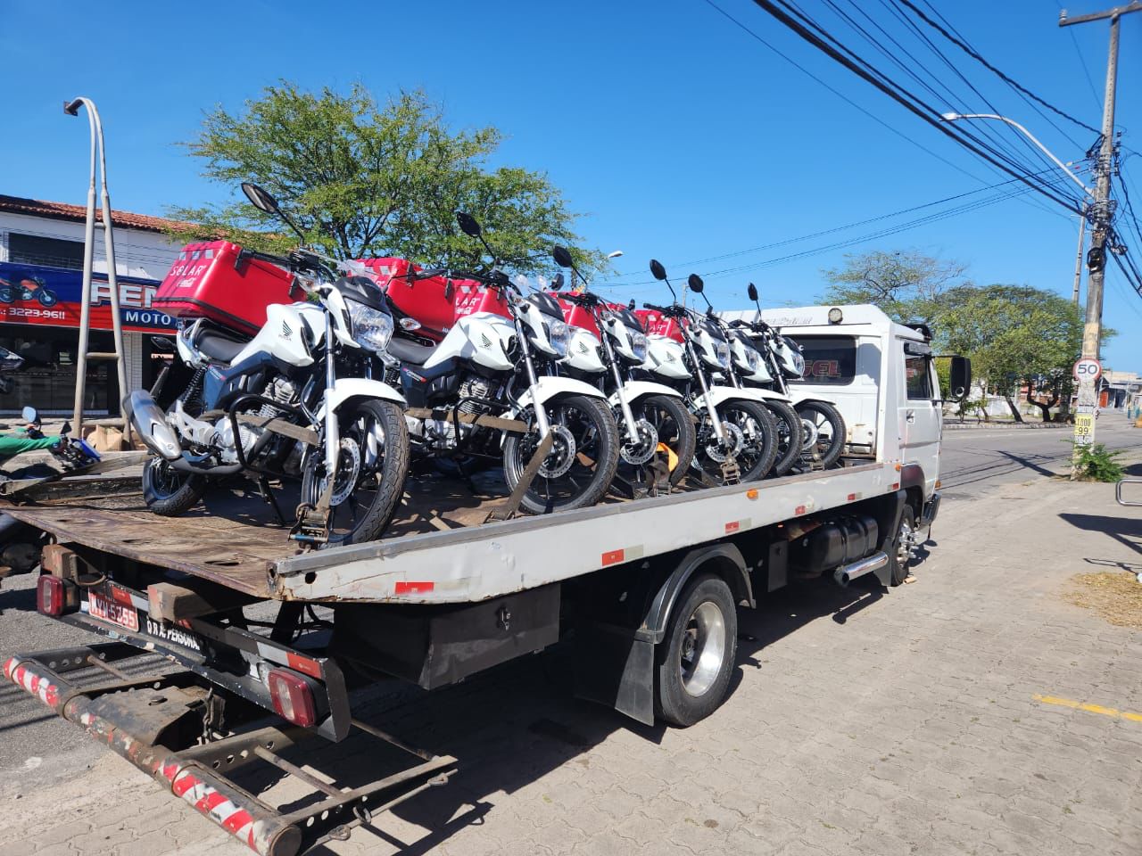 Motos na Carreta